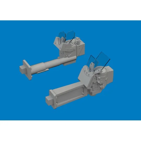 Bf 109G gun sights PRINT for Airfix, 1/24 - Eduard Accessories 624014