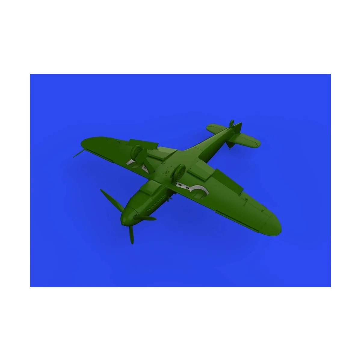 Bf 109F/G wheel bays angular PRINT 1/72 EDUARD, 1/72 - Eduard Acces...