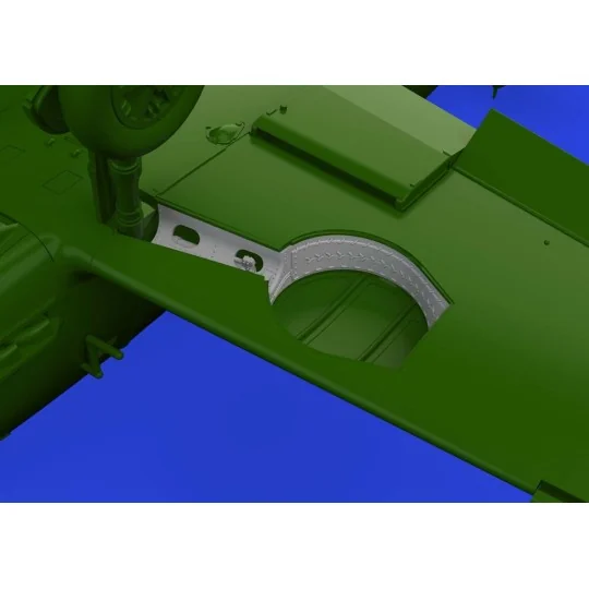 Bf 109F/G wheel bays angular PRINT 1/72 EDUARD, 1/72 - Eduard Acces...