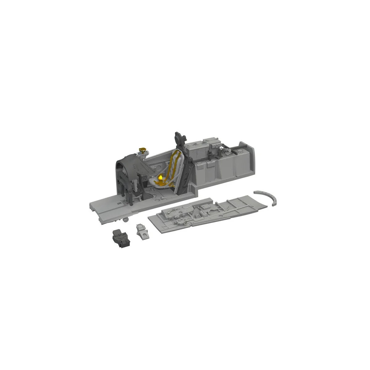 P-51D-10 ESSENTIAL EDUARD, 1/72 - Eduard Accessories SIN67227