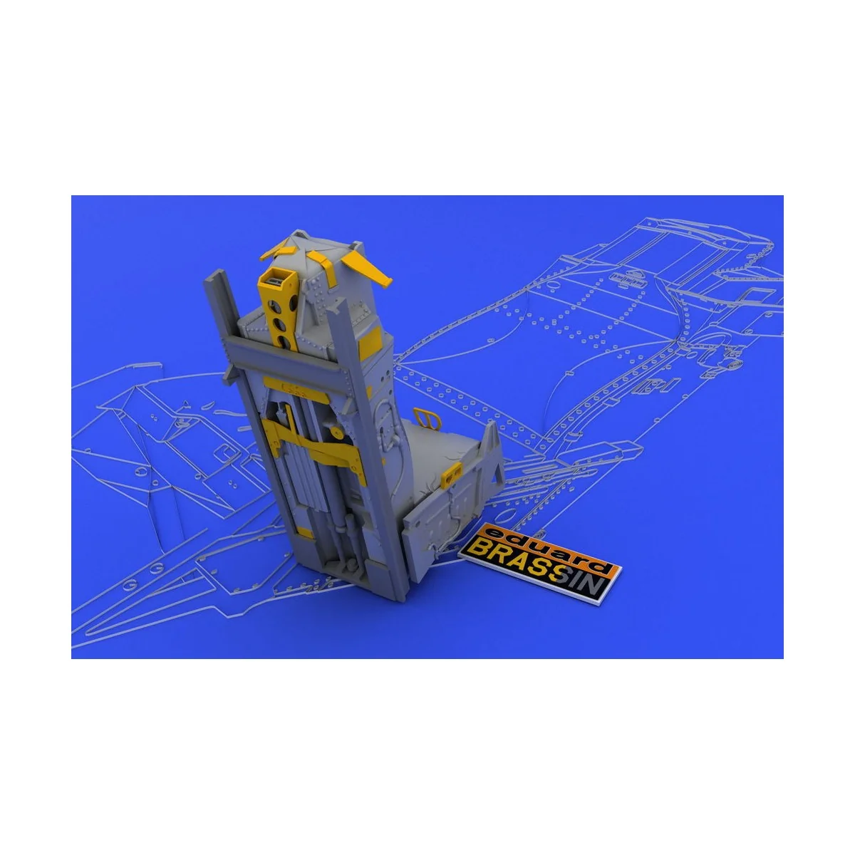 F-16 early seat (TAM), 1/48 - Eduard Accessories 648001