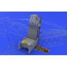 F-16 late seat (TAM), 1/48 - Eduard Accessories 648008