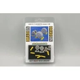 F-4C/D/E/F/G wheels (HAS), 1/48 - Eduard Accessories 648012