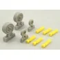 F-4C/D/E/F/G wheels (HAS), 1/48 - Eduard Accessories 648012