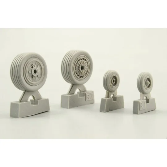 F-4C/D/E/F/G wheels (HAS), 1/48 - Eduard Accessories 648012