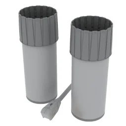 F-4 exhaust nozzles late for Hasegawa, 1/48 - Eduard Accessories 64...