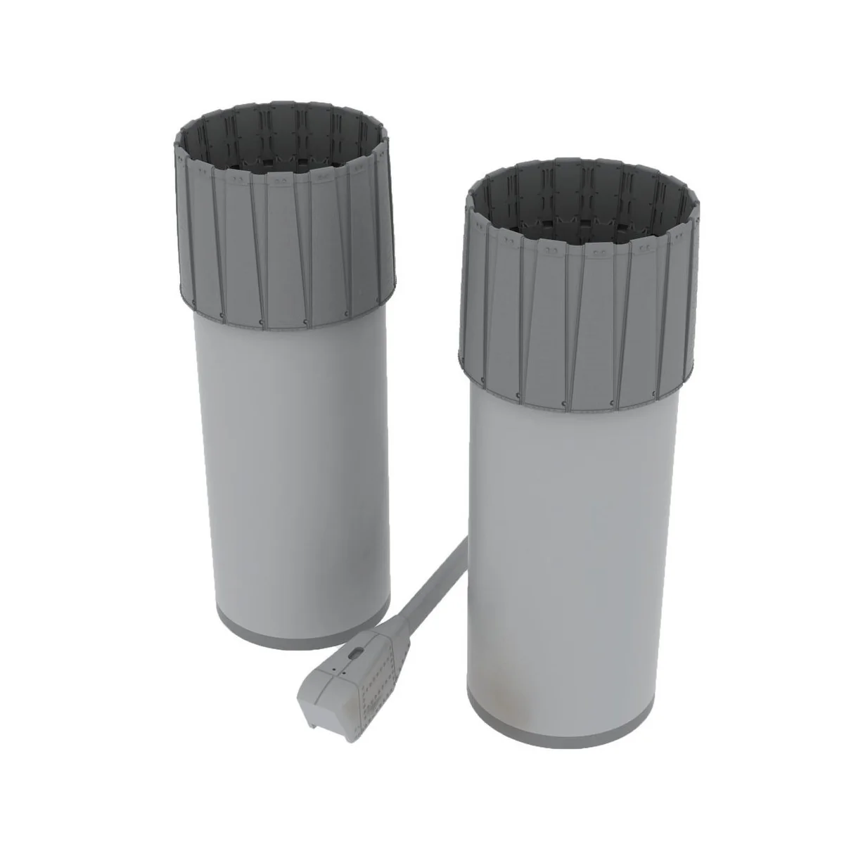 F-4 exhaust nozzles late for Hasegawa, 1/48 - Eduard Accessories 64...