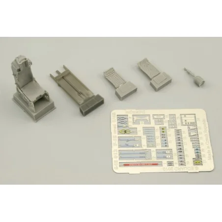 F-16 seat (KIN), 1/48 - Eduard Accessories 648013