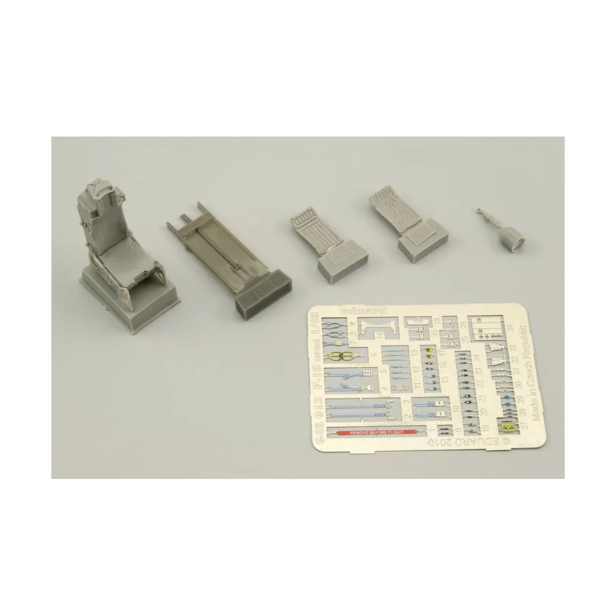 F-16 seat (KIN), 1/48 - Eduard Accessories 648013