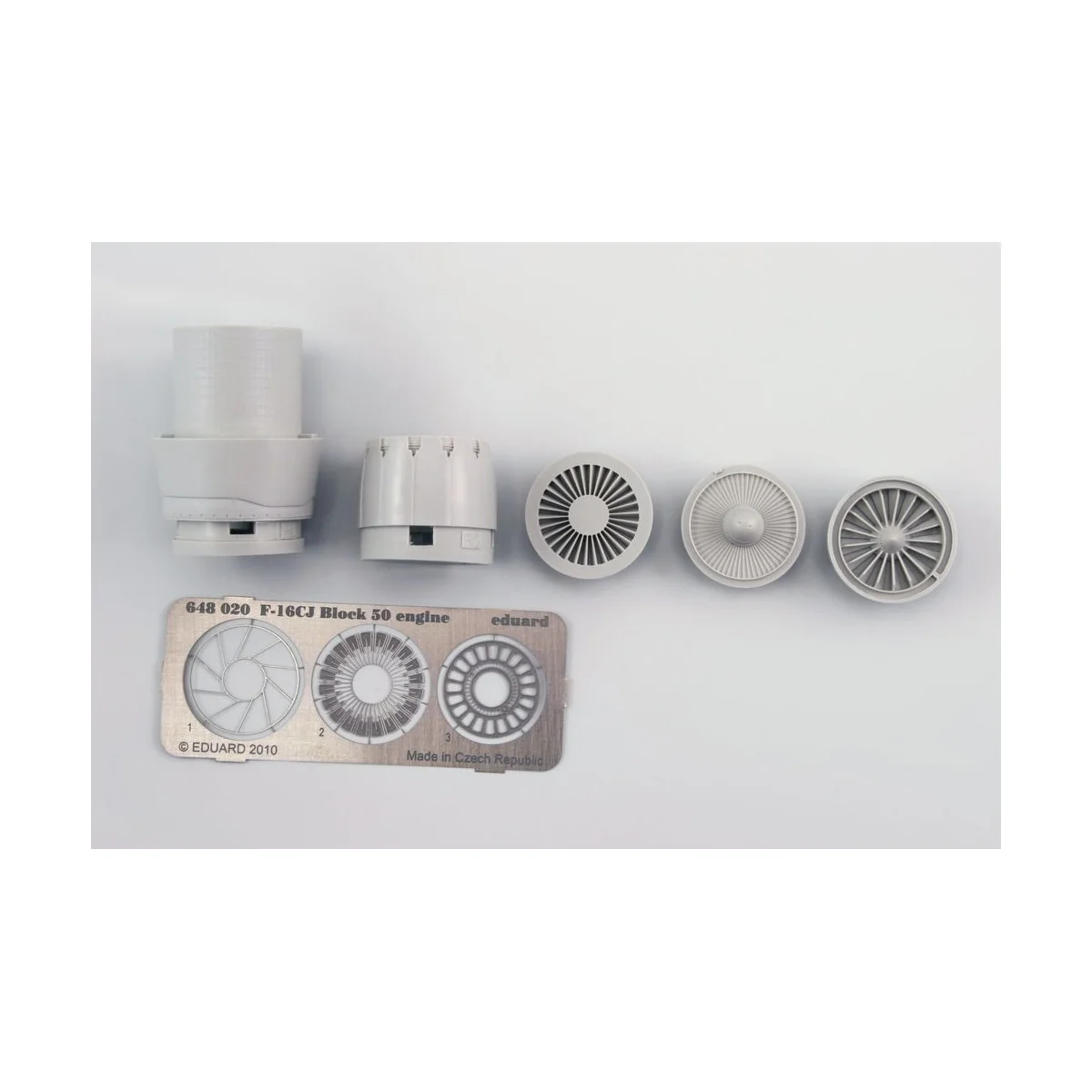 F-16CJ Block 50 engine for Tamiya, 1/48 - Eduard Accessories 648020