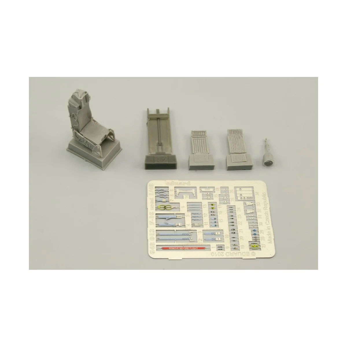 F-16 seat (KIN), 1/48 - Eduard Accessories 648013
