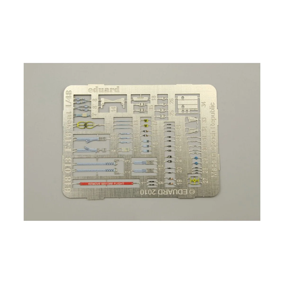 F-16 seat (KIN), 1/48 - Eduard Accessories 648013
