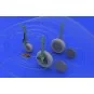 MiG-21 wheels for Eduard, 1/48 - Eduard Accessories 648026