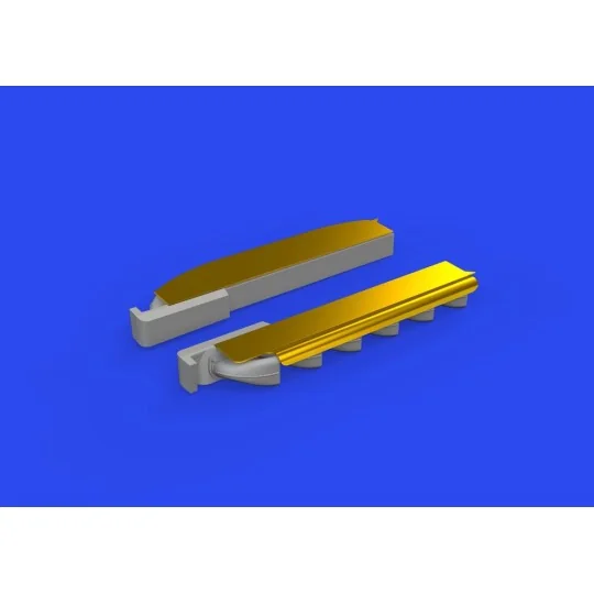 Bf 109F/G exhaust stacks PRINT 1/72 EDUARD - Eduard Accessories 672325