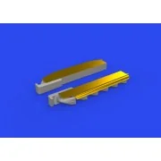Bf 109F/G exhaust stacks PRINT 1/72 EDUARD - Eduard Accessories 672325