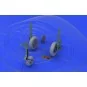 MiG-21 wheels for Eduard, 1/48 - Eduard Accessories 648026