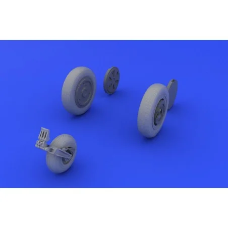 MiG-21 wheels for Eduard, 1/48 - Eduard Accessories 648026