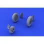 MiG-21 wheels for Eduard, 1/48 - Eduard Accessories 648026