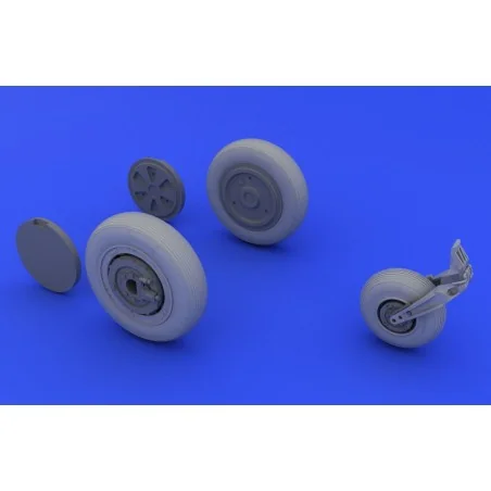 MiG-21 wheels for Eduard, 1/48 - Eduard Accessories 648026