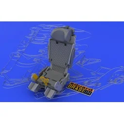 MiG-21 seat late for Eduard, 1/48 - Eduard Accessories 648030