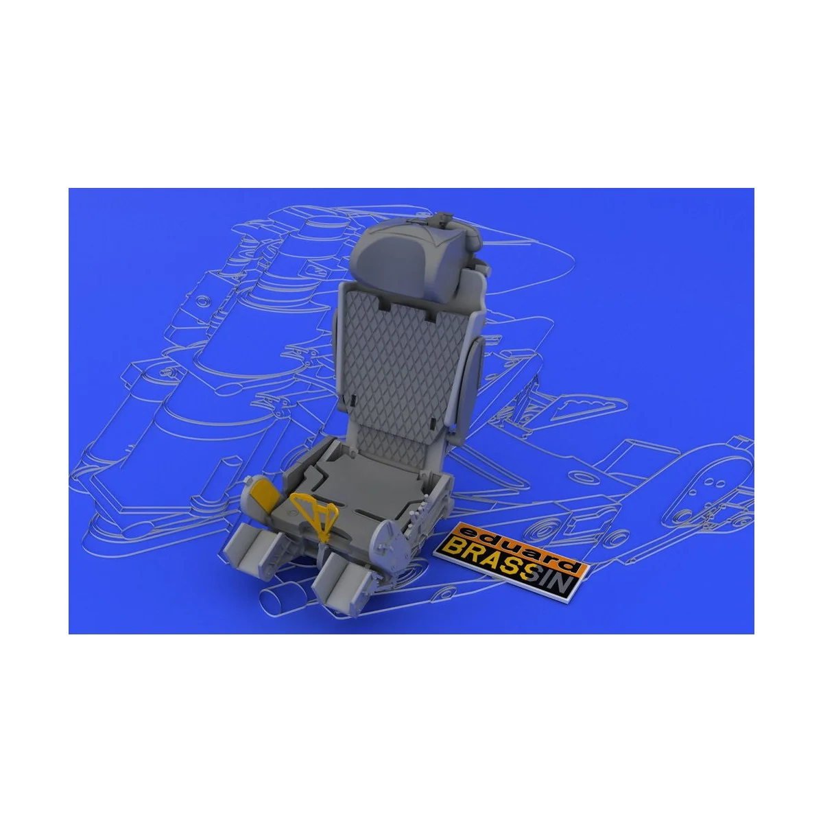MiG-21 seat late for Eduard, 1/48 - Eduard Accessories 648030