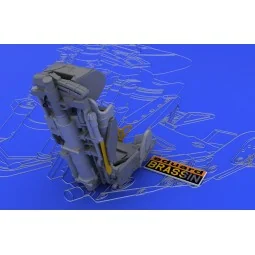 MiG-21 seat late for Eduard, 1/48 - Eduard Accessories 648030 2