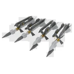 R-27R/R1 / AA-10 Alamo-A, 1/48 - Eduard Accessories 648043 2