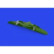 Bf 109F/G/K gun pods PRINT 1/72 EDUARD, 1/72 - Eduard Accessories 6...