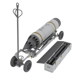 Rocket launcher B-8M1 and loading cart, 1/48 - Eduard Accessories 6... 2