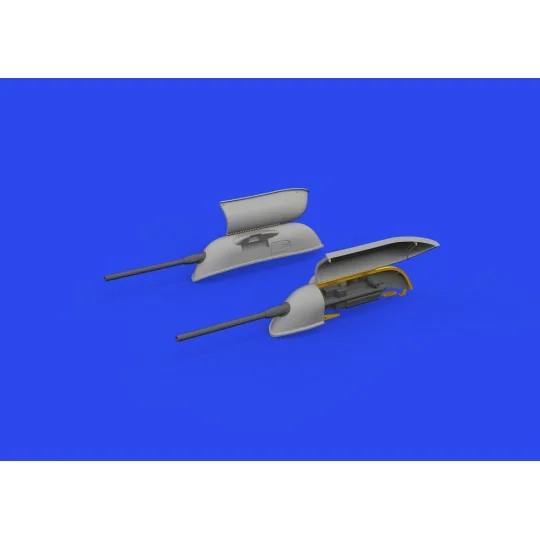 Bf 109F/G/K gun pods PRINT 1/72 EDUARD - Eduard Accessories 672326