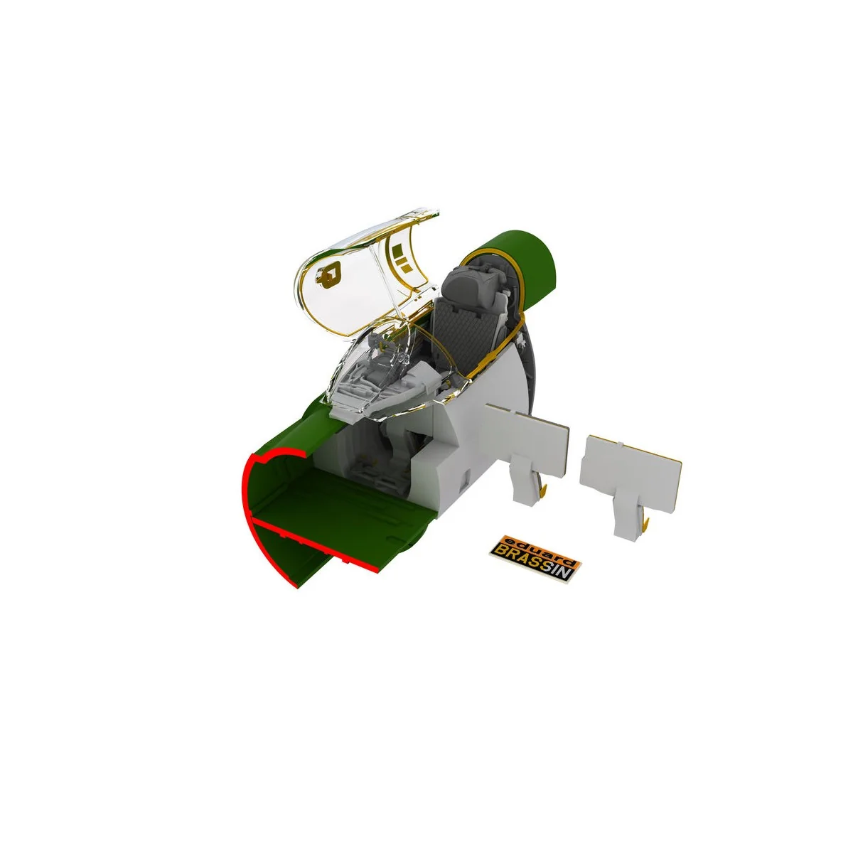 MiG-21 BIS interior for Eduard, 1/48 - Eduard Accessories 648050