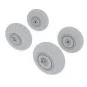 Bf 110 C/D main undercarriage wheels, 1/48 - Eduard Accessories 648052