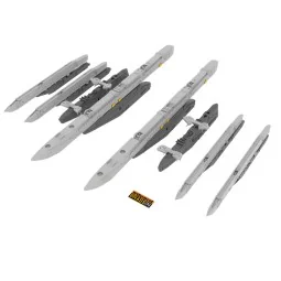 Su-25K wing pylons, 1/48 - Eduard Accessories 648054 2