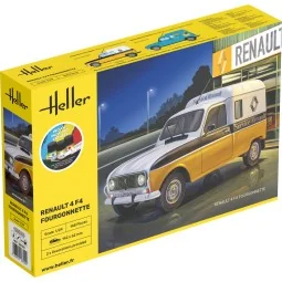 STARTER KIT Renault 4 F4 Fourgonette, 1/24 - Heller 58700