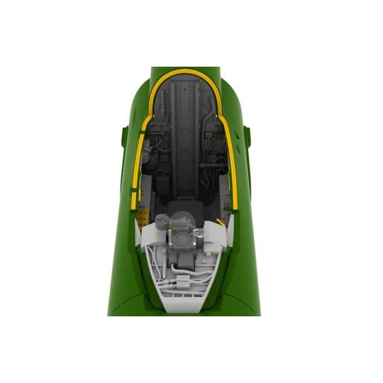 MiG-21 BIS interior for Eduard, 1/48 - Eduard Accessories 648050