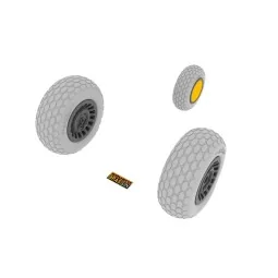 P-61 wheels for Great Wall Hobby, 1/48 - Eduard Accessories 648057