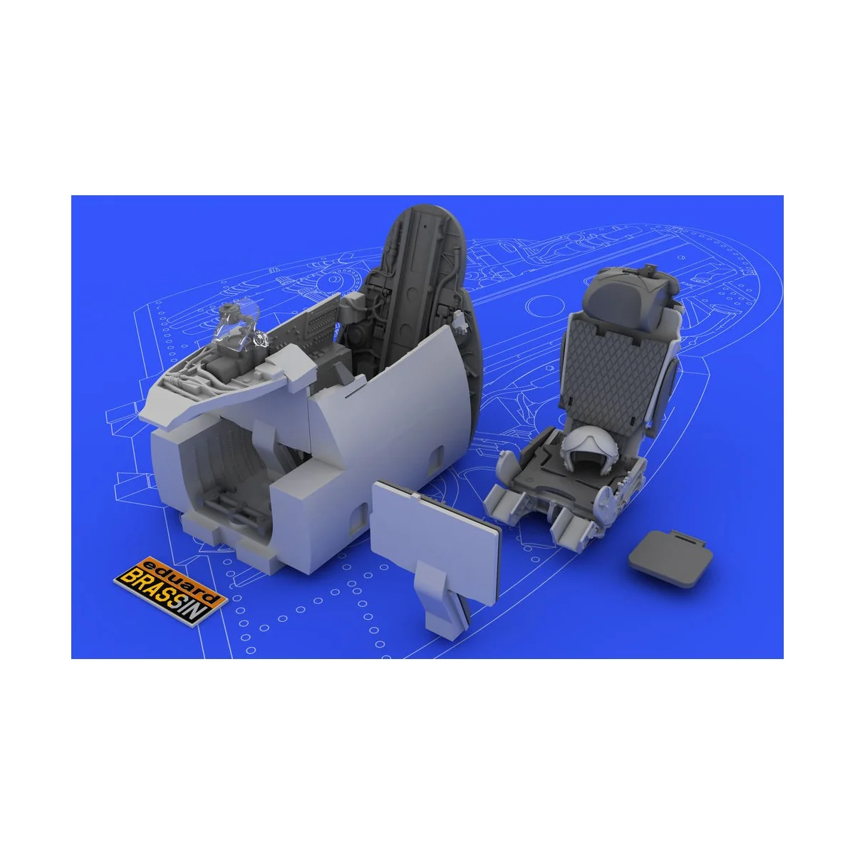 MiG-21 BIS interior for Eduard, 1/48 - Eduard Accessories 648050