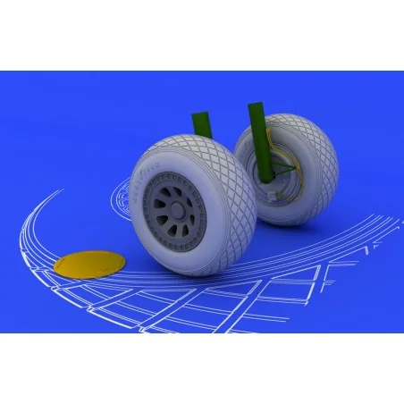 PV-1 Ventura wheels for Revell, 1/48 - Eduard Accessories 648068