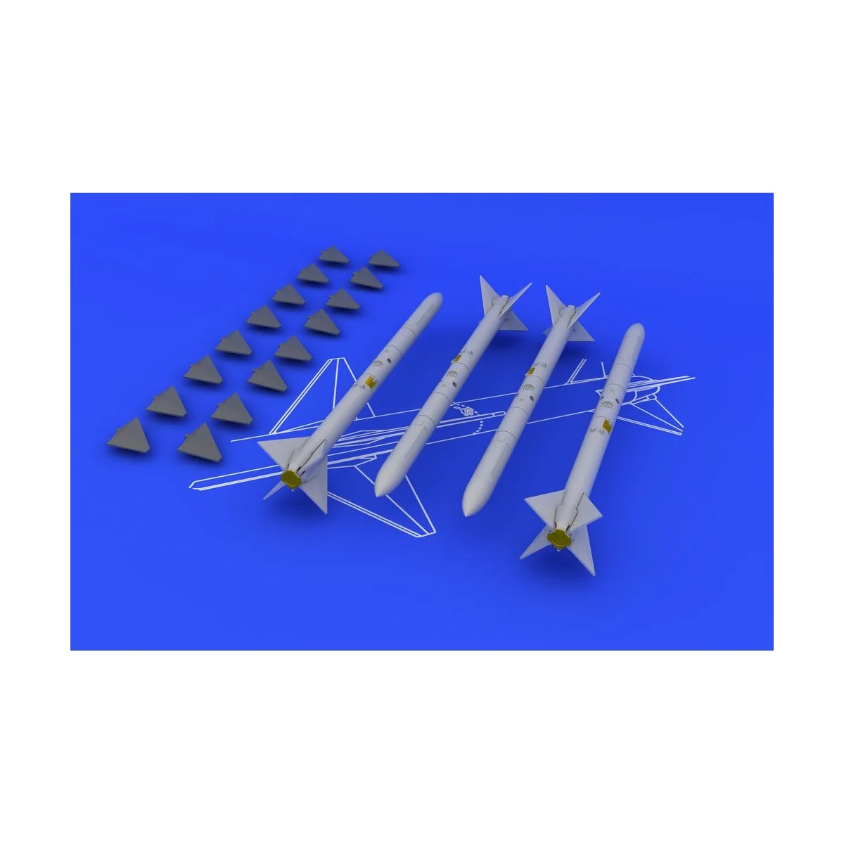 AIM-7M Sparrow, 1/48 - Eduard Accessories 648069