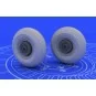 II-2 Shturmovik wheels for Tamiya, 1/48 - Eduard Accessories 648072