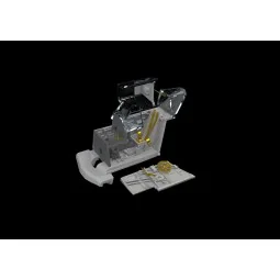 Bf 109F cockpit w/ early seat PRINT 1/72 EDUARD - Eduard Accessorie...