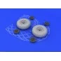 B-17 wheels, 1/48 - Eduard Accessories 648078