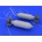 US 500lb bombs (2 pcs), 1/48 - Eduard Accessories 648081
