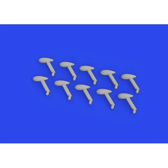 Bf 109 balance weights PRINT 1/72 EDUARD, 1/72 - Eduard Accessories...