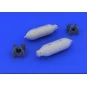 US 500lb bombs (2 pcs), 1/48 - Eduard Accessories 648081