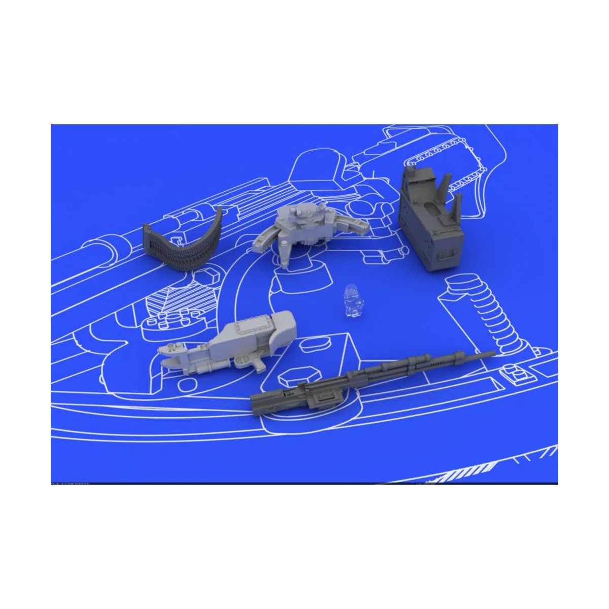 II-2 UBT gun for Tamiya, 1/48 - Eduard Accessories 648079