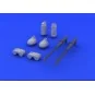 MG 15 gun (2pcs), 1/48 - Eduard Accessories 648085