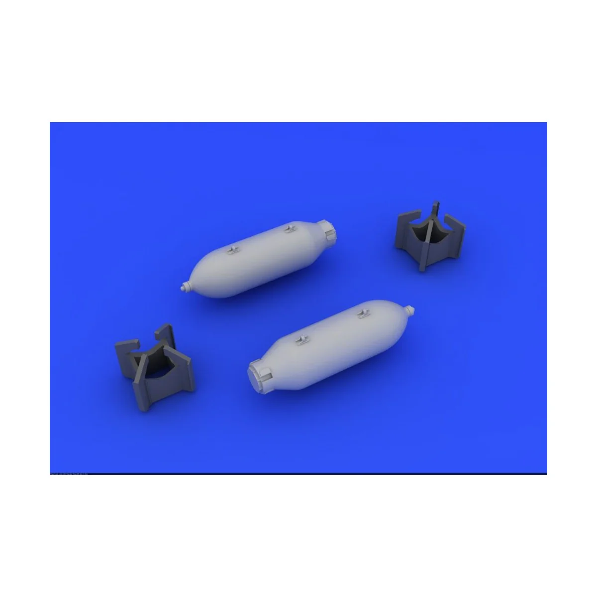 US 250lb bombs (2 pcs), 1/48 - Eduard Accessories 648086