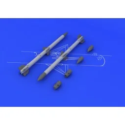 AIM-120C AMRAAM, 1/48 - Eduard Accessories 648087