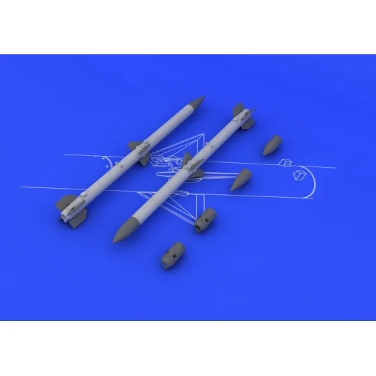 AIM-120C AMRAAM, 1/48 - Eduard Accessories 648087